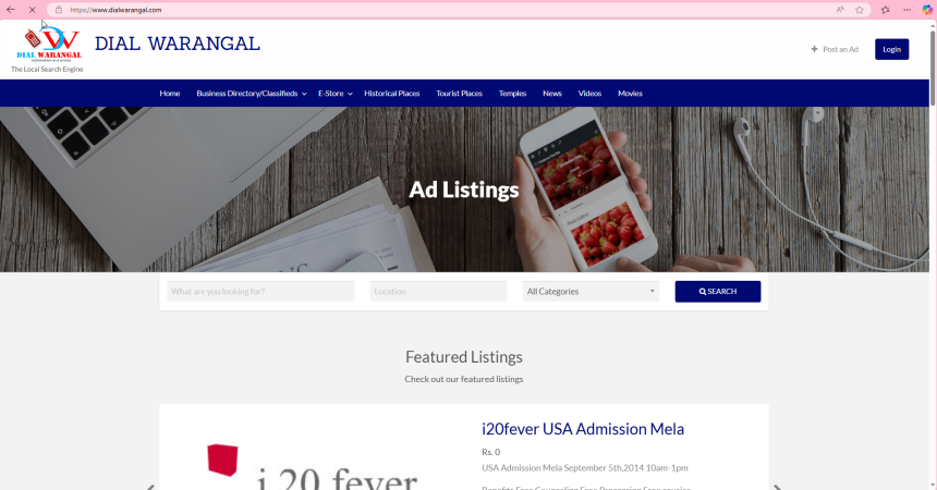DIAL WARANGAL – VALENS TECH SOLUTIONS